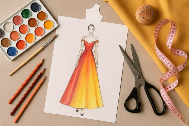 هزینه کلاس طراحی لباس در شیراز